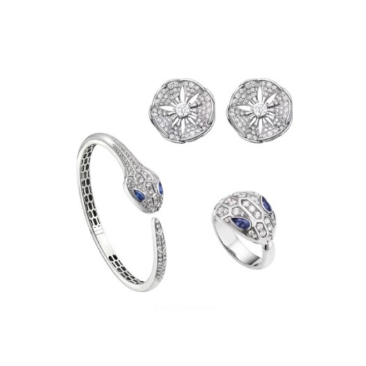 ❤불가리 여성 화이트 골드 반지 - Bvlgari Womens White Gold Ring - acc895x