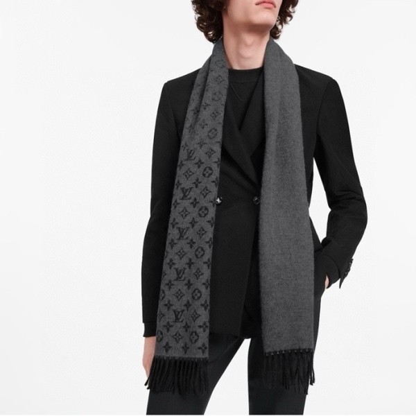 ❤루이비통 남성 그레이 머플러 - Louis vuitton Mens Gray Muffler - acc919x