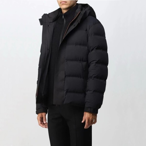 ❤에르메네질도 제냐 남성 구스다운 블랙 패딩 - Ermenegildo Zegna Mens Black Padding - zeg1116x