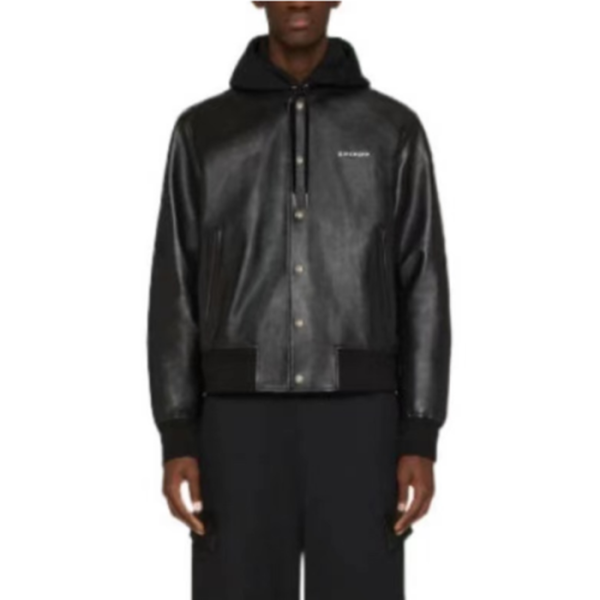 ❤지방시 남성 블랙 가죽 자켓 - Givenchy Mens Black Jackets - gi356x