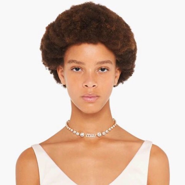 ❤미우미우 여성 옐로우 골드 목걸이 - Miumiu Womens Gold Necklace - acc986x