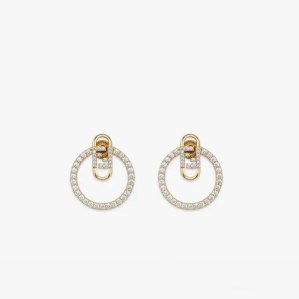 ❤펜디 여성 옐로우 골드 이어링 - Fendi Womens Yellow-gold Earring - acc995x