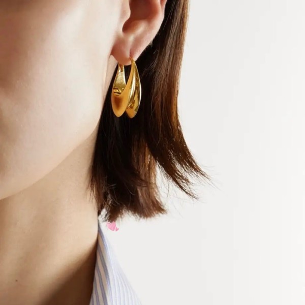 ❤입생로랑 여성 골드 이어링 - Saint Laurent Womens Gold Earring - acc1006x