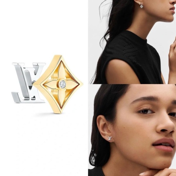 ❤루이비통 여성 골드 이어링 - Louis vuitton Womens Gold Earring - acc1014x