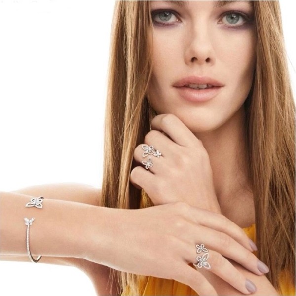 ❤그라프 여성 화이트 골드 팔찌 - Graff Womens White-gold Bangle - acc1044x