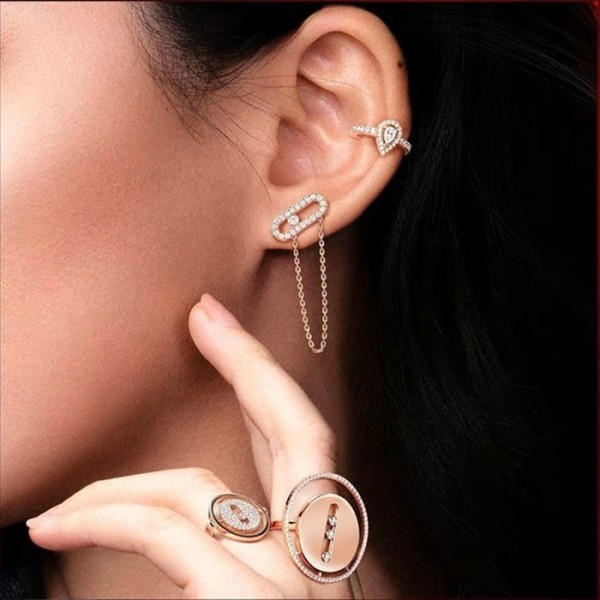 ❤메시카 여성 골드 이어링 - Messika Womens Gold Rings - acc1052x