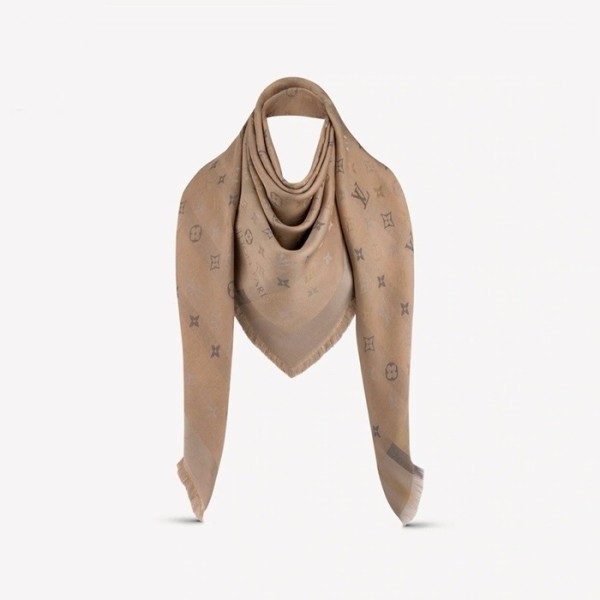 ❤루이비통 여성 베이지 머플러 - Louis vuitton Womens Beige Muffler - acc1060x