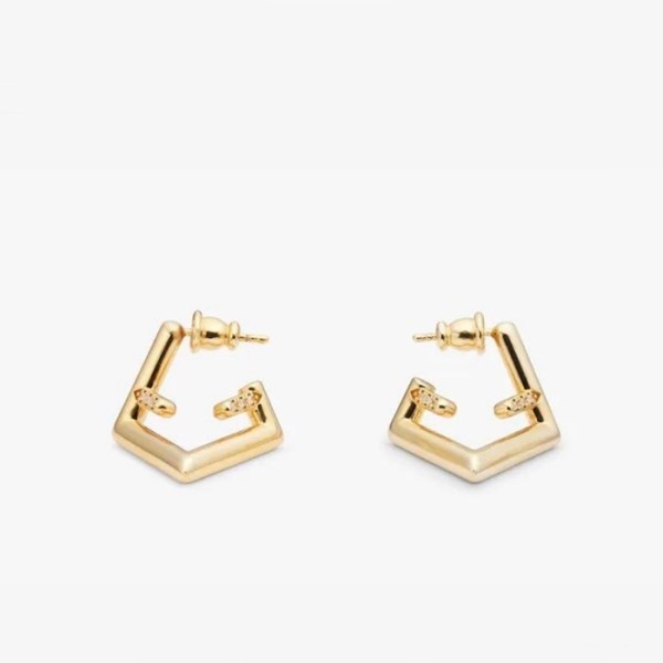 ❤펜디 여성 옐로우 골드 이어링 - Fendi Womens Yellow-gold Earring - acc1067x