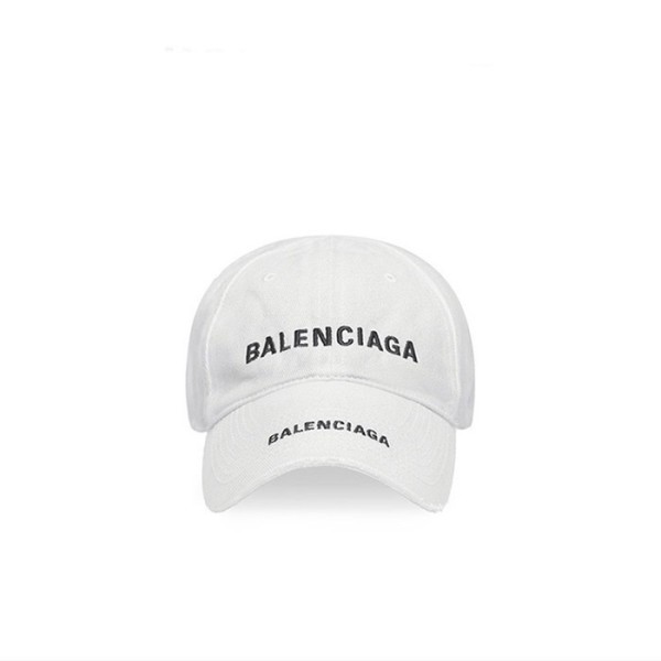 ❤발렌시아가 남/녀 화이트 볼캡 - Balenciaga Unisex White Ballcap - acc1076x