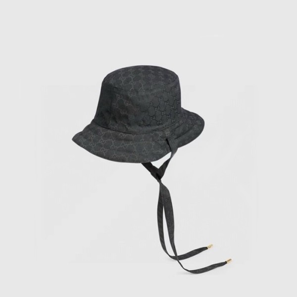 ❤구찌 남/녀 블랙 벙거지 - Gucci Unisex Black Bucket Hat - acc1078x