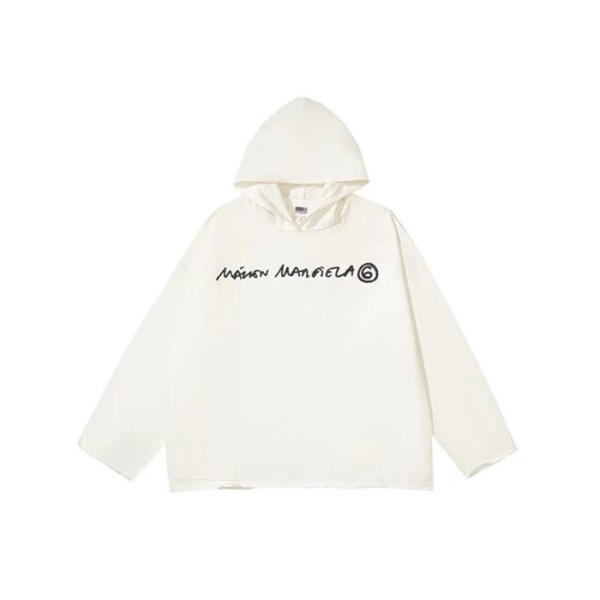 ❤메종 마르지엘라 남성 화이트 후드티 - Maison margiela Mens White Hoodie - mai244x