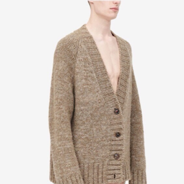 ❤메종 마르지엘라 남성 카멜 가디건 - Maison margiela Mens Camel Cardigan- mai246x