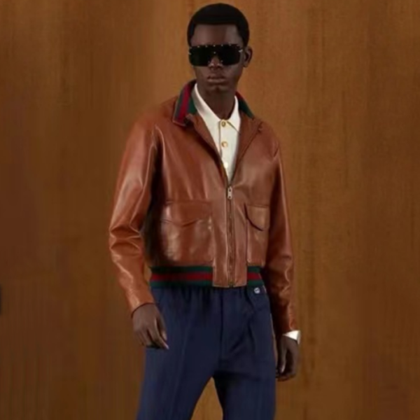 ❤구찌 남성 모던 브라운 가죽 자켓 - Gucci Mens Brwon  Jackets - gu1171x