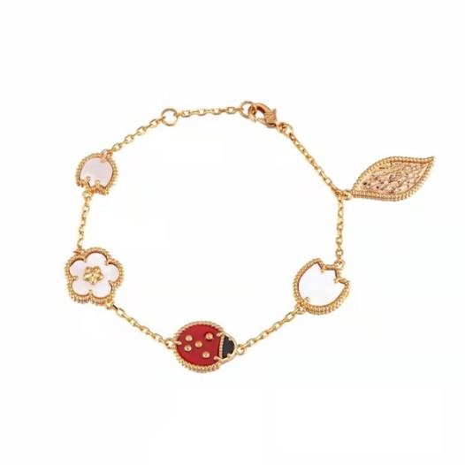 ❤반클리프 아펠 여성 옐로우 골드 팔찌 - Van Cleef & Arpels Womens Yellow Gold Bangle - acc1100x