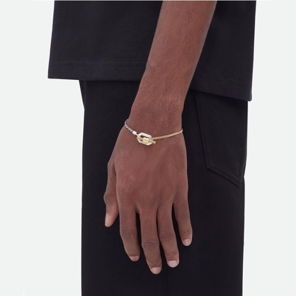 ❤보테가베네타 남/녀 골드 팔찌 - Bottega veneta Unisex Gold Bangle - acc1128x