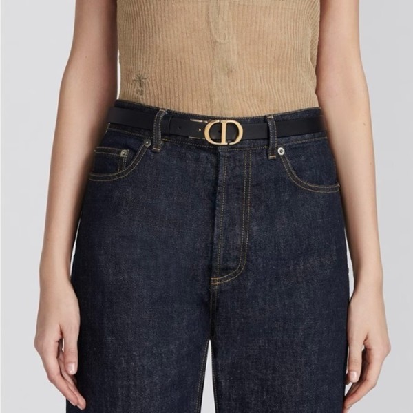 ❤디올 여성 몽테뉴 벨트 - Dior Womens Beige Belts - be07x