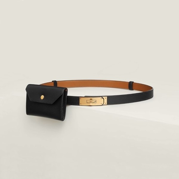❤에르메스 여성 켈리 포켓 벨트 - Hermes Womens Black Belts - be15x