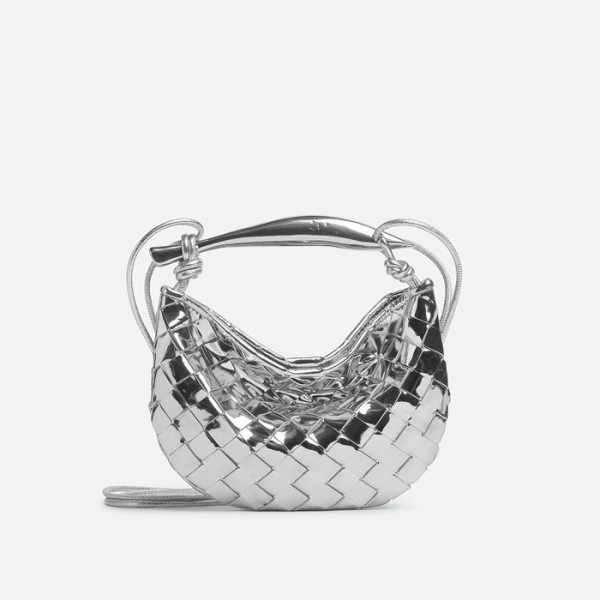 ❤보테가 베네타 여성 실버 사딘 초크 - Bottega Veneta Womens Silver Sardine Bag - ba17x