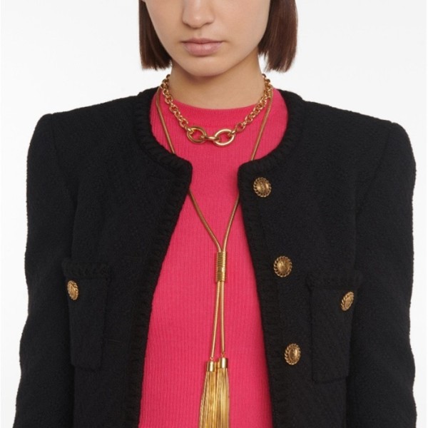 ❤입생로랑 여성 골드 목걸이 - Saint Laurent Womens Gold Nacklace - acc1135x