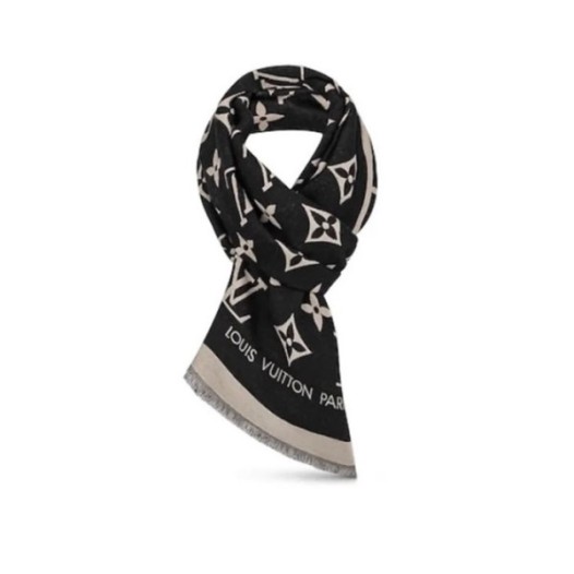 ❤루이비통 여성 블랙 머플러 - Louis vuitton Womens Black Muffler - acc1139x