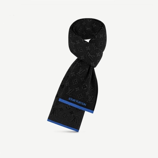 ❤루이비통 남성 블랙 머플러 - Louis vuitton Mens Black Muffler - acc1141x