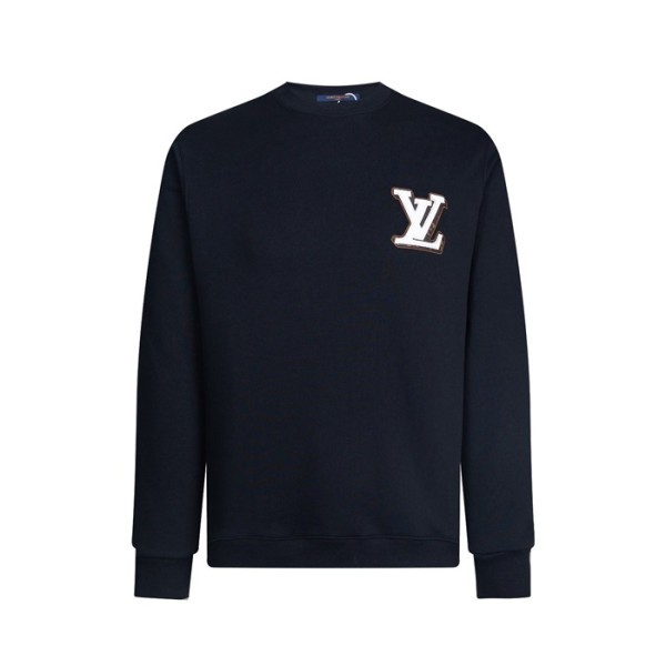 ❤루이비통 남성 블랙 맨투맨 - Louis vuitton Mens Black Tshirts - cl85x