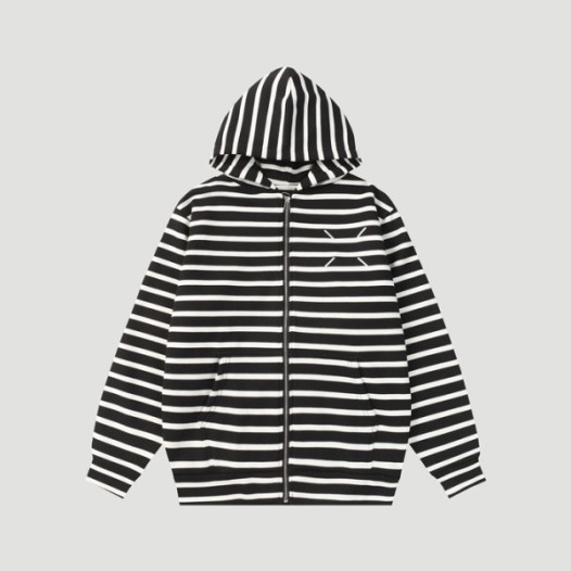 ❤메종 마르지엘라 남성 블랙 후드티 - Maison margiela Mens Black Hoodie - cl87x