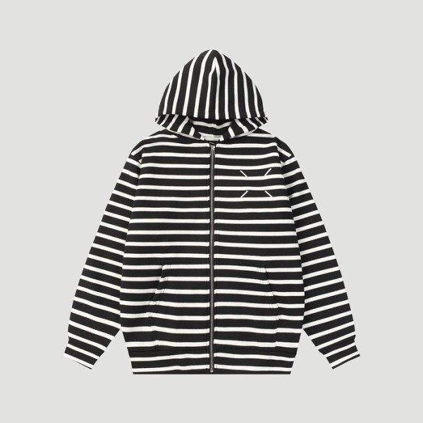 ❤메종 마르지엘라 남성 블랙 후드티 - Maison margiela Mens Black Hoodie - cl87x