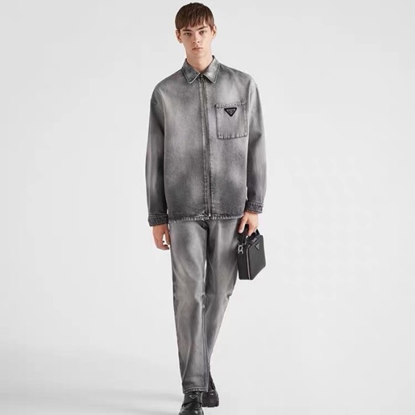 ❤프라다 남성 그레이 투피스 - Prada Mens Gray Two-pieces - cl96x