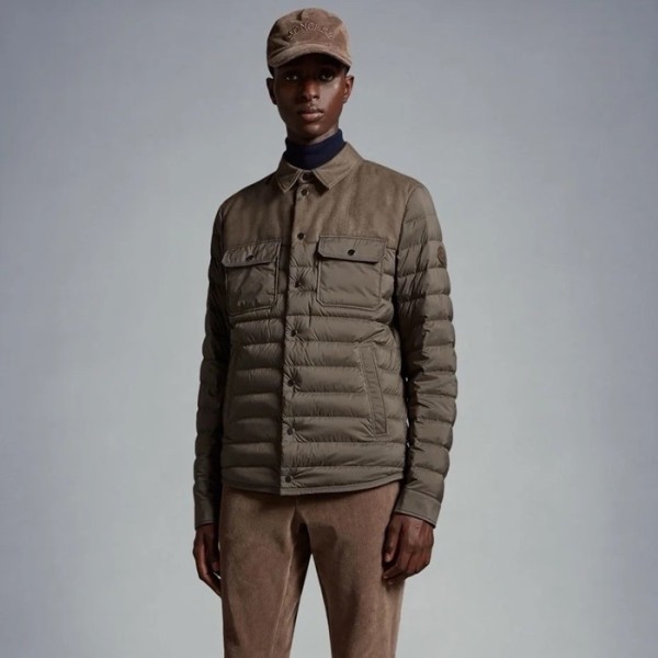 ❤몽클레어 남성 구스 다운 자켓 - Moncler Mens Khaki Jackets - cl99x