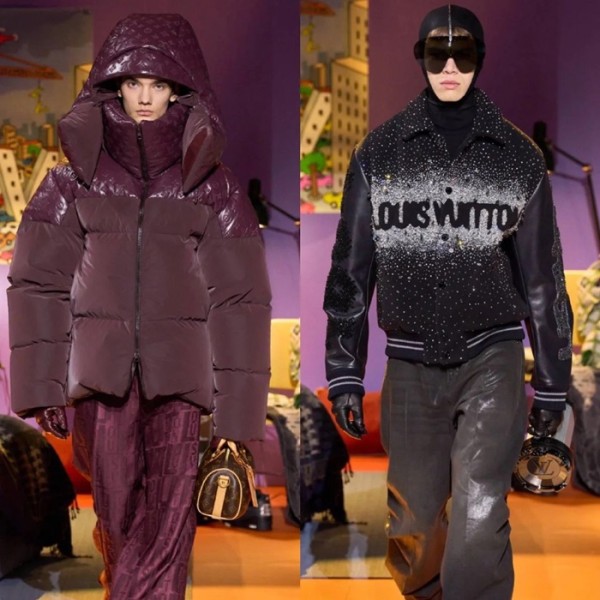 ❤루이비통 남성 버건디 패딩 - Louis vuitton Mens Bugundy Padding - cl126x