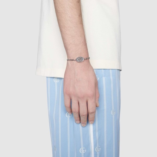 ❤구찌 남/녀 화이트 골드 팔찌 - Gucci Unisex White Gold Bangle - acc1171x