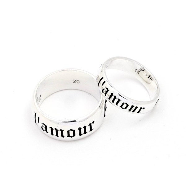 ❤구찌 남/녀 화이트 골드 반지 - Gucci Unisex White Gold Ring - acc1179x