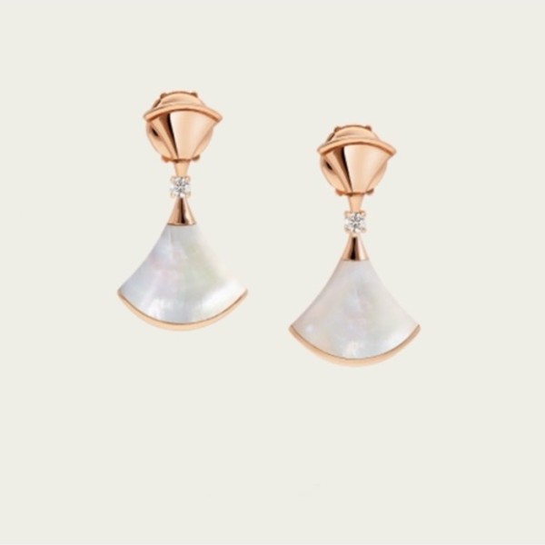❤불가리 여성 로즈 골드 이어링 - Bvlgari Womens Rose Gold Earring - acc1192x