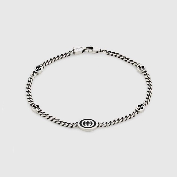 ❤구찌 남/녀 화이트 골드 팔찌 - Gucci Unisex White Gold Bangle - acc1205x