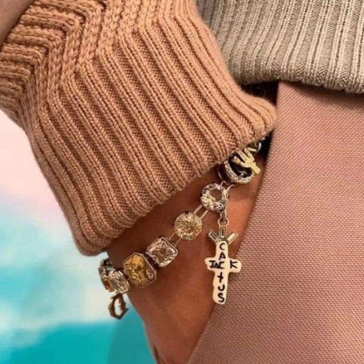 ❤디올 여성 골드 팔찌 - Dior Womens Gold Bangle - acc1272x