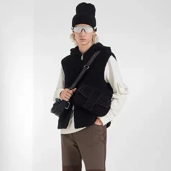 ❤펜디 남성 블랙 베스트 - Fendi Mens Black Vest - fe132x