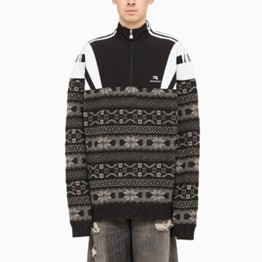 ❤발렌시아가 남성 블랙 니트 - Balenciaga Mens Black Knits - cl136x
