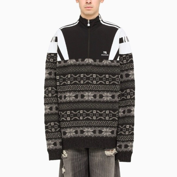 ❤발렌시아가 남성 블랙 니트 - Balenciaga Mens Black Knits - cl136x