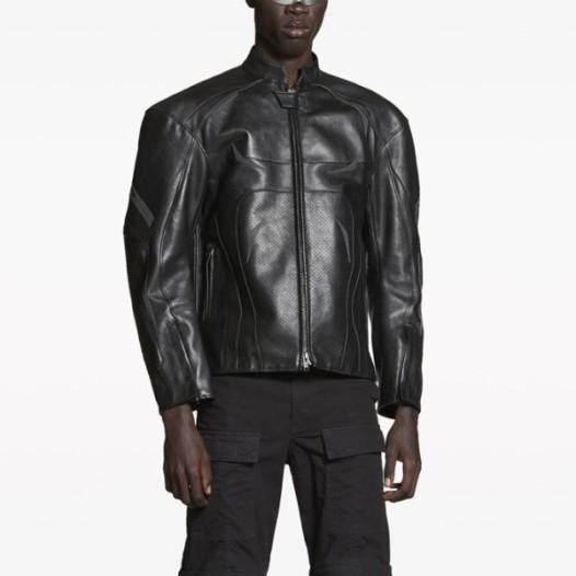 ❤발렌시아가 남성 블랙 가죽 자켓 - Balenciaga Mens Black Jackets - ba138x