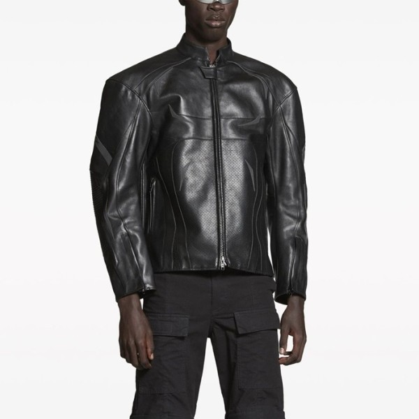 ❤발렌시아가 남성 블랙 가죽 자켓 - Balenciaga Mens Black Jackets - ba138x