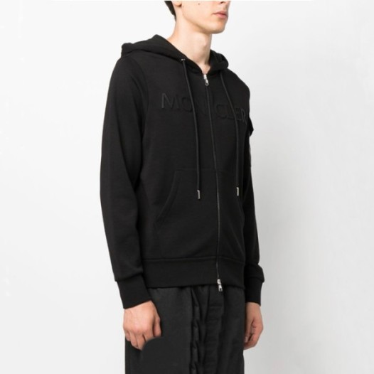 ❤몽클레어 남성 블랙 후드티 - Moncler Mens Black Hoodie - cl141x