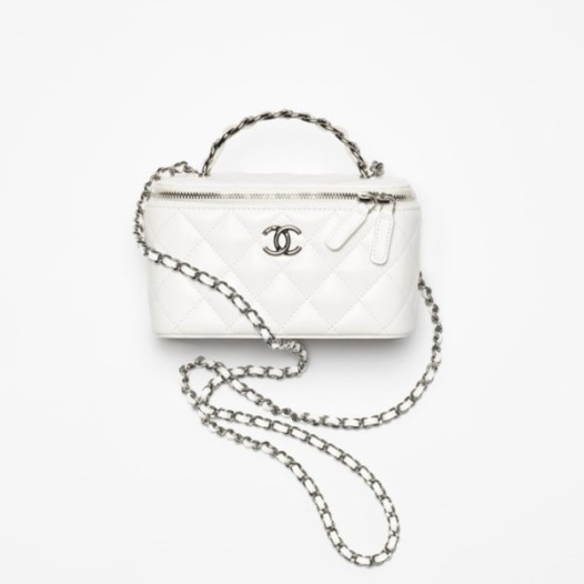 ❤샤넬 여성 화이트 23k 백 - Chanel Womens White 23k Bag - chb04x