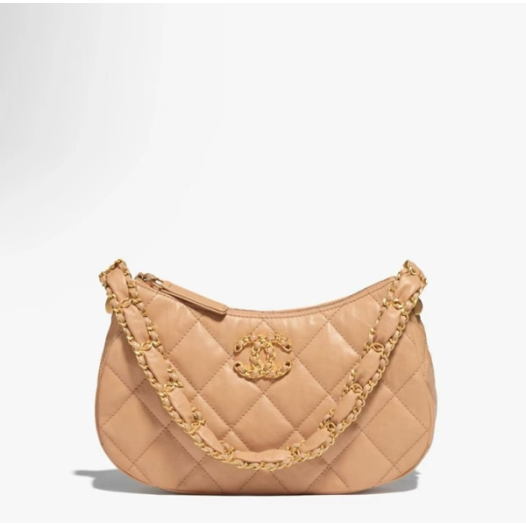 ❤샤넬 여성 베이지 호보백 - Chanel Womens Beige Hobo Bag - chb10x