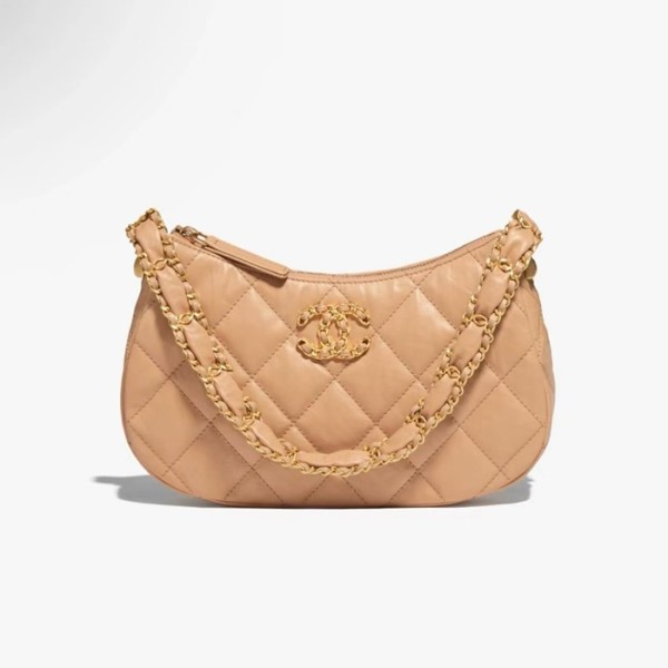 ❤샤넬 여성 베이지 호보백 - Chanel Womens Beige Hobo Bag - chb10x