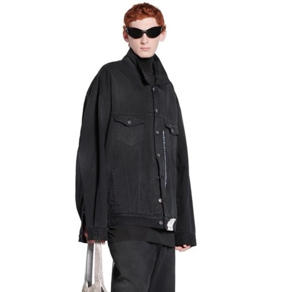 ❤발렌시아가 남성 블랙 자켓 - Balenciaga Mens Black Jackets - bac04x