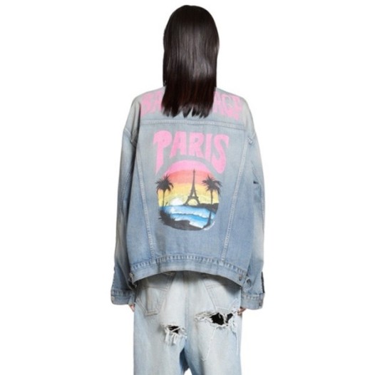 ❤발렌시아가 여성 블루 자켓 - Balenciaga Womens Blue Jackets - bac06x