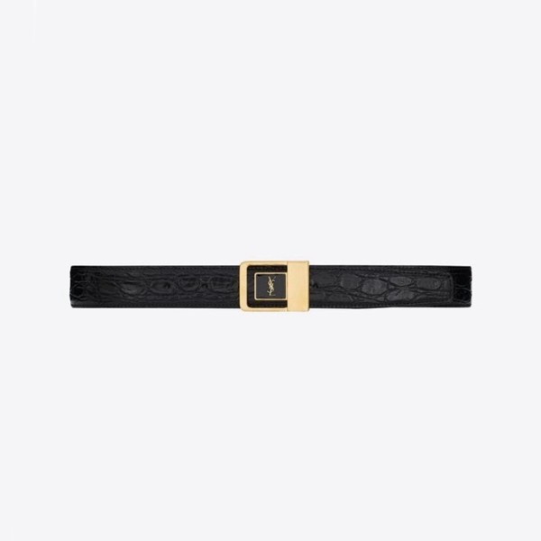 ❤입생로랑 여성 블랙 벨트 - Saint Laurent Womens Black Belts - ysb04x