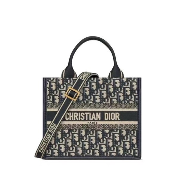 ❤디올 여성 네이비 북토트 - Dior Womens Navy Book Tote - dib14x