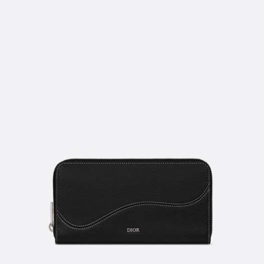 ❤디올 남성 블랙 장지갑 - Dior Mens Black Long Wallets - diw04x